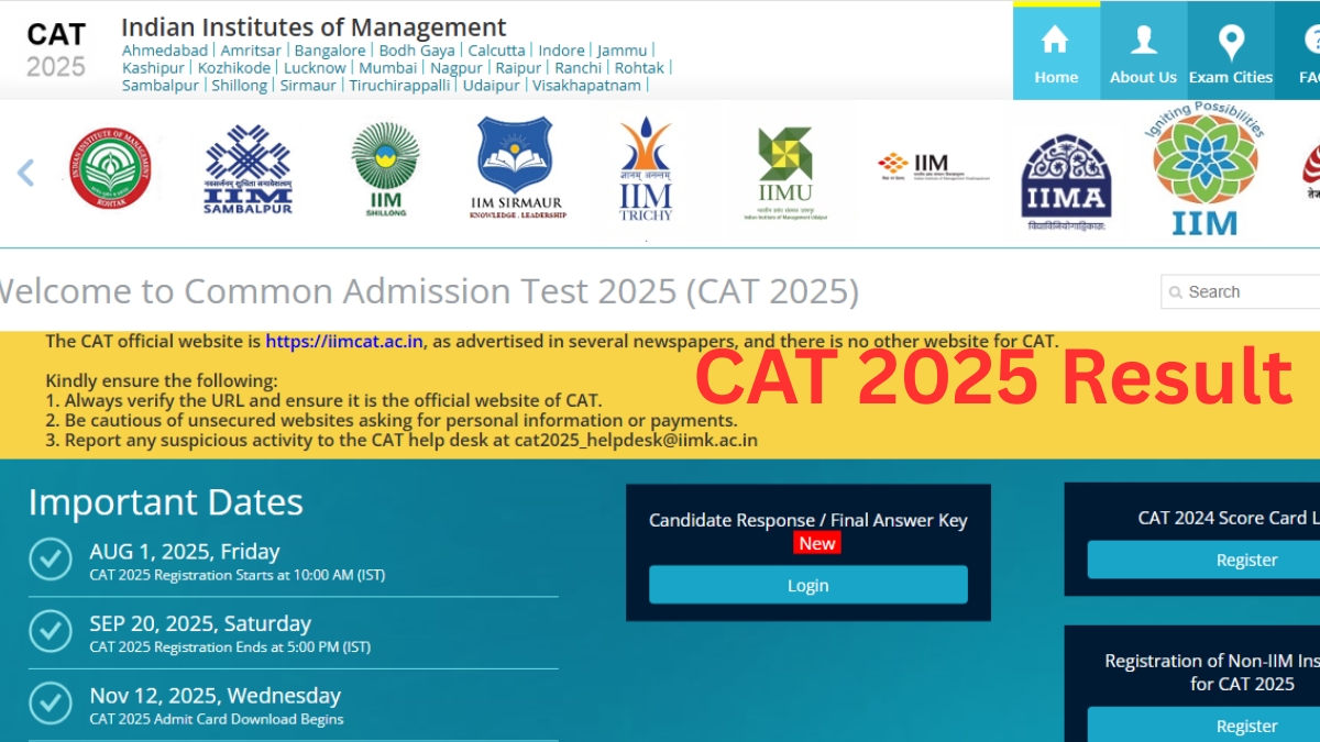 CAT 2025 Result