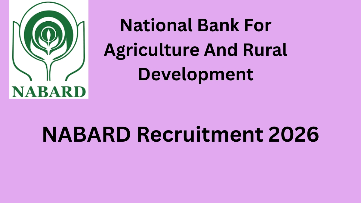 NABARD Recruitment