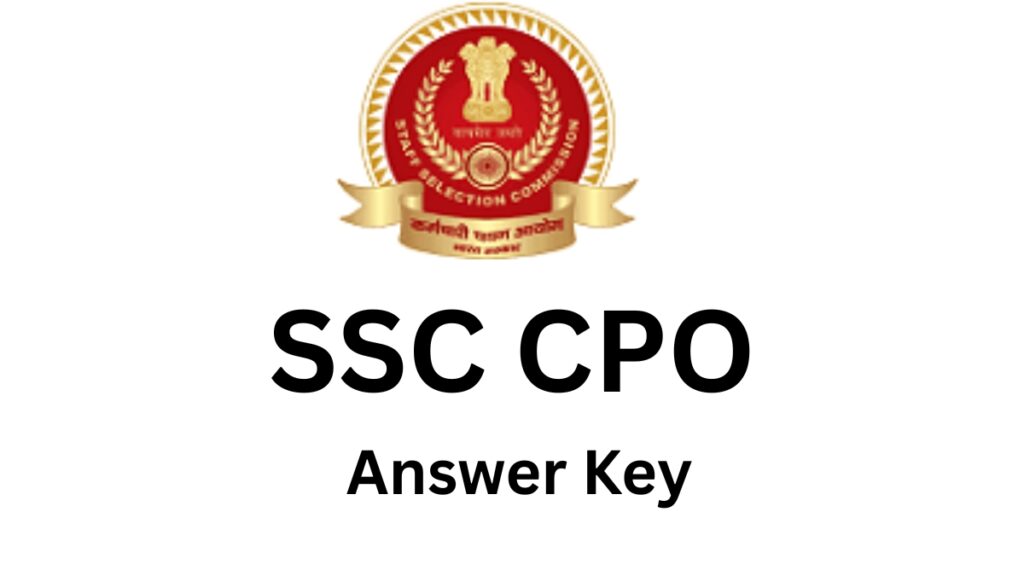 SSC CPO Answer Key
