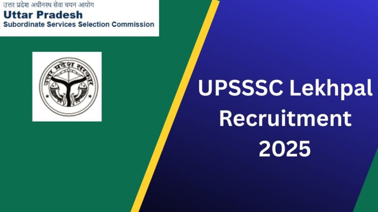 UPSSSC Lekhpal Recruitment