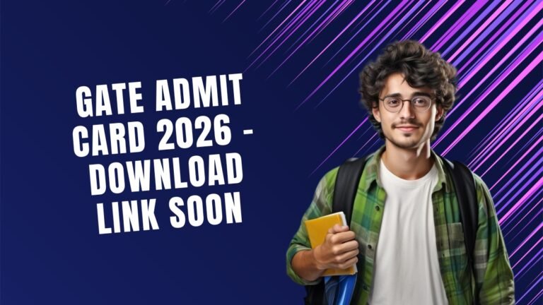GATE Admit Card 2026