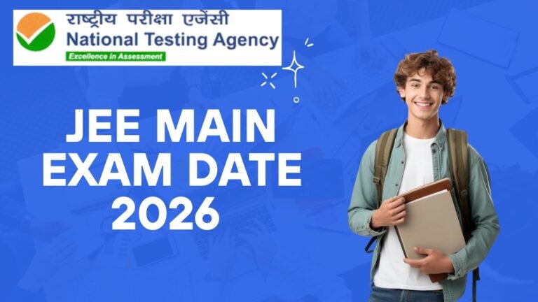 JEE Main Exam date 2026