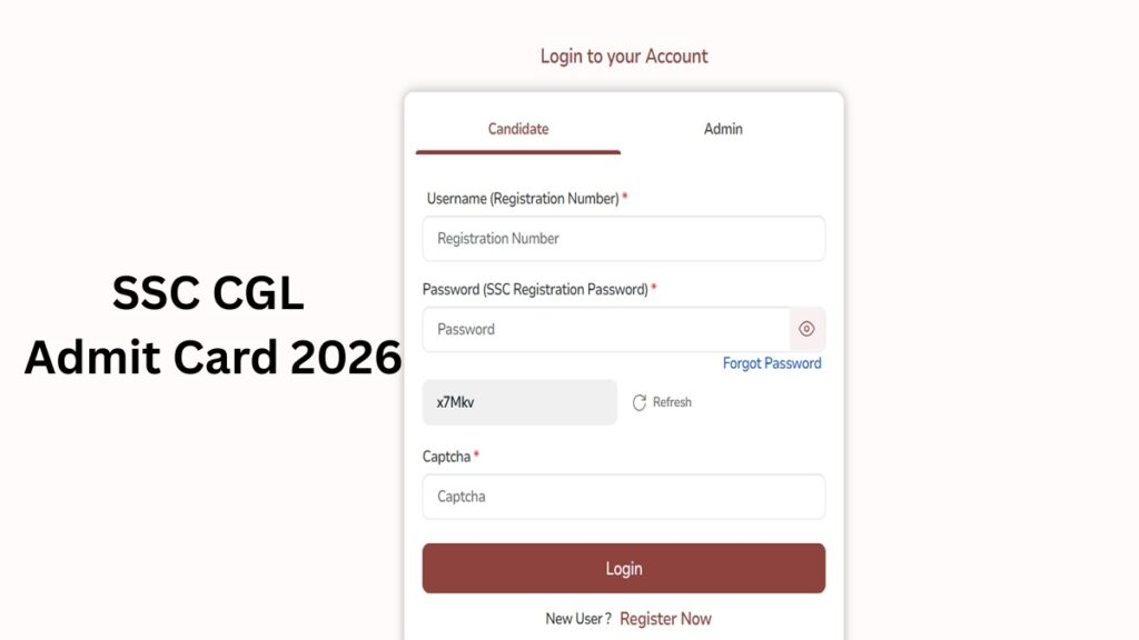 SSC CGL Admit Card 2026