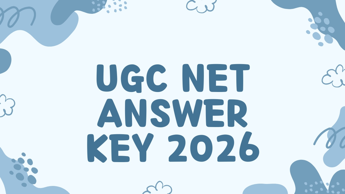 UGC NET Answer Key 2026