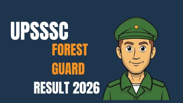 UPSSSC Forest Guard Result 2026