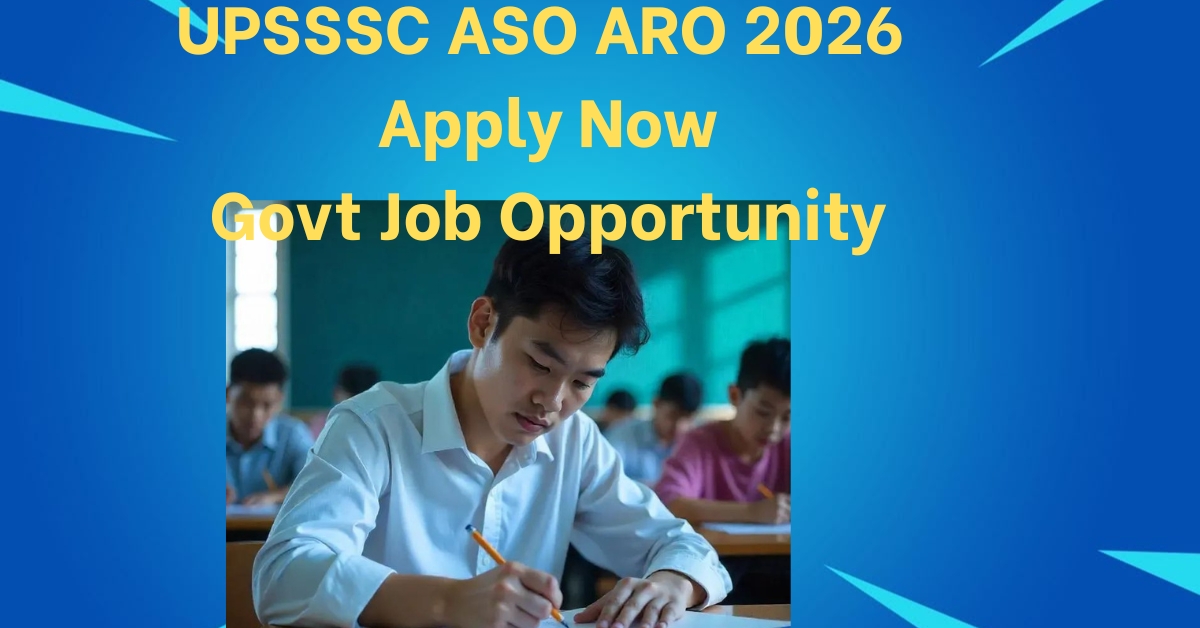 UPSSSC ASO ARO Recruitment 2026