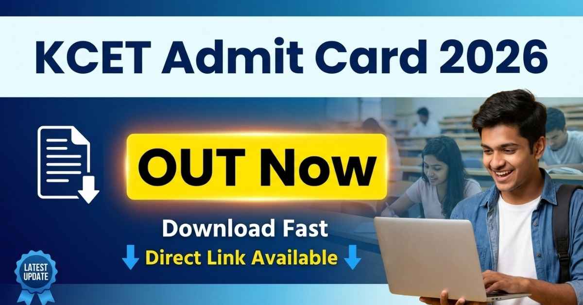 KCET Admit Card 2026