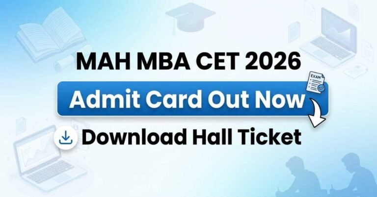 MAH MBA CET 2026