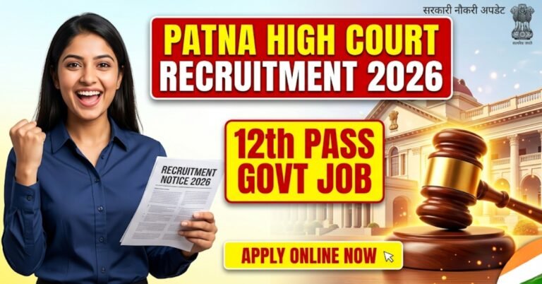 Patna High Court Recruitment 2026