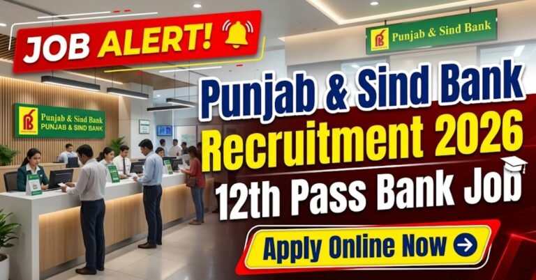 Punjab And Sind Bank Recruitment 2026
