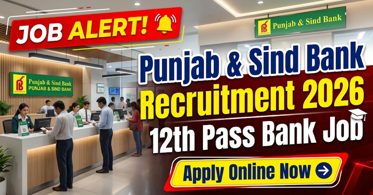 Punjab And Sind Bank Recruitment 2026