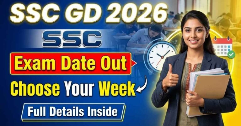 SSC GD Constable Exam 2026