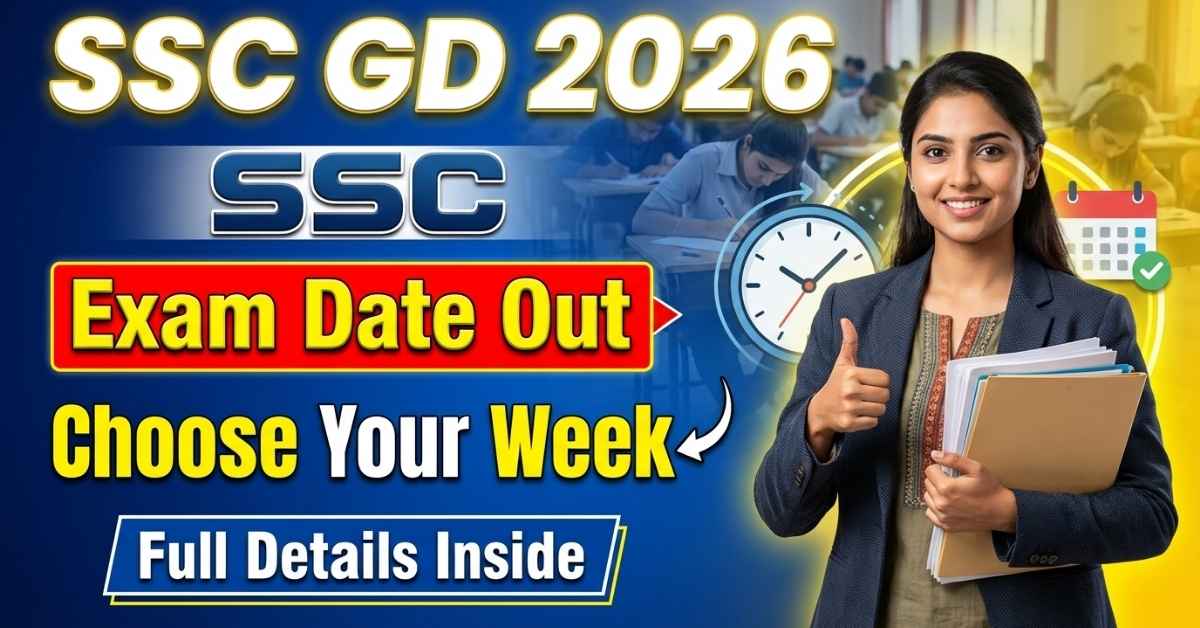 SSC GD Constable Exam 2026