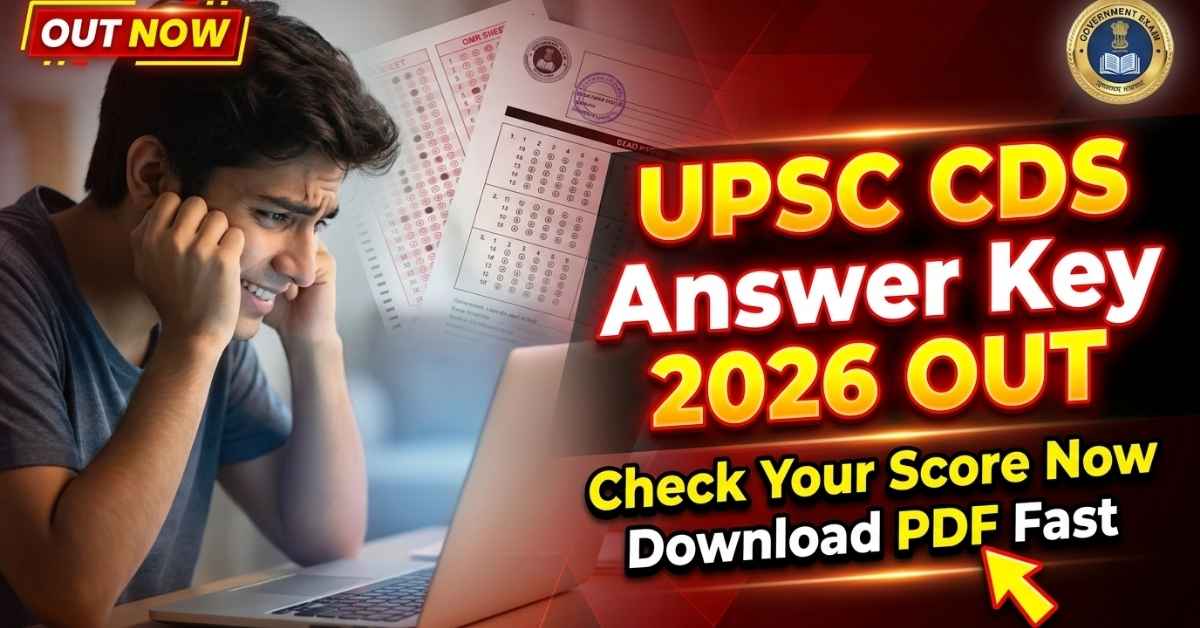 UPSC CDS I Answer Key 2026