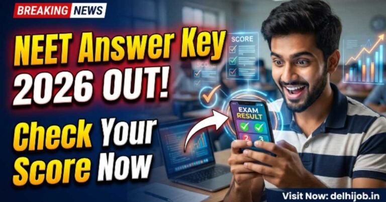 NEET Answer Key 2026