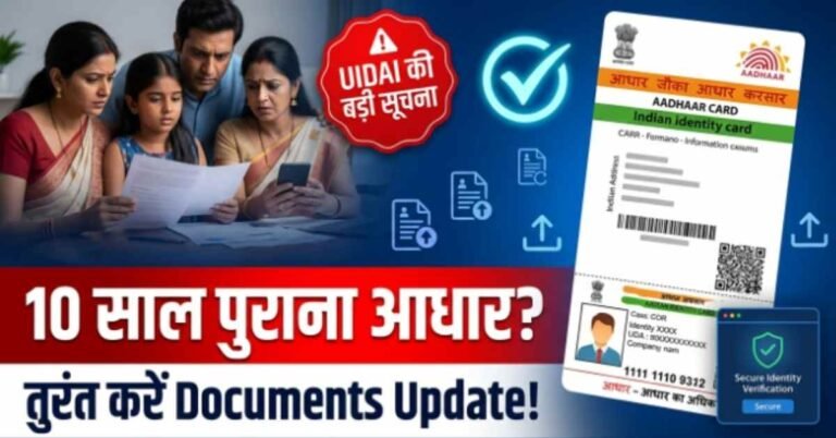 Aadhaar Par Documents Update