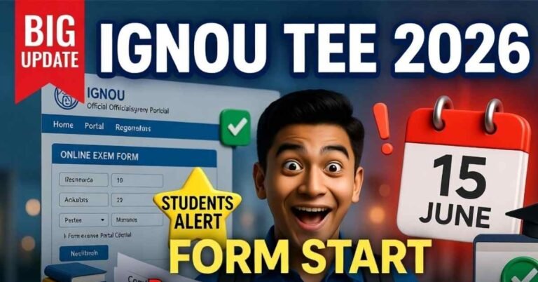 IGNOU TEE June 2026