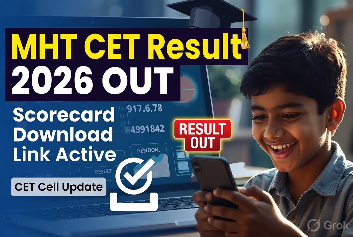 MHT CET Result 2026