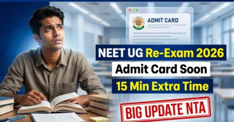 NEET UG Re-Exam 2026