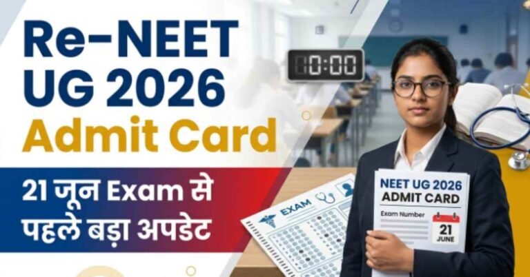 Re-NEET UG 2026 Admit Card