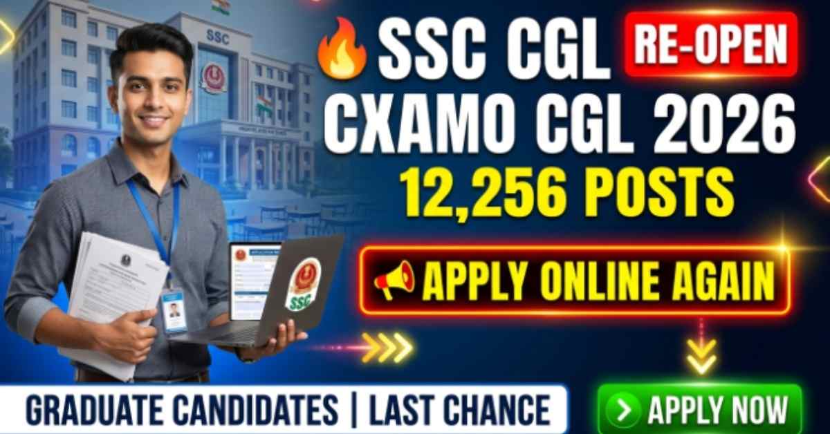 SSC CGL Recruitment 2026