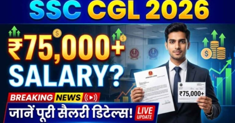 SSC CGL Salary Structure 2026
