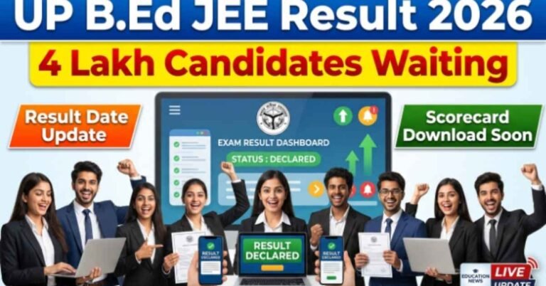 UP B.Ed JEE Result 2026