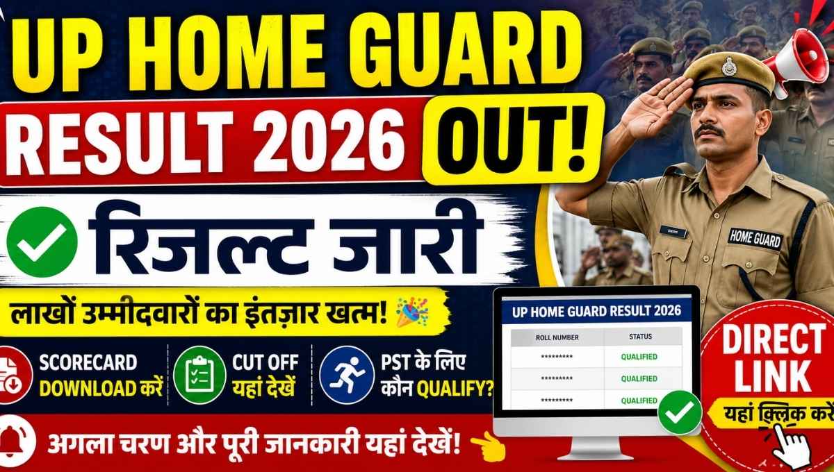UP Home Guard Result 2026