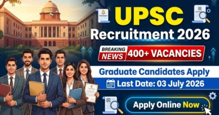 UPSC Recruitment 2026