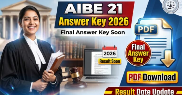 AIBE 21 Final Answer Key 2026