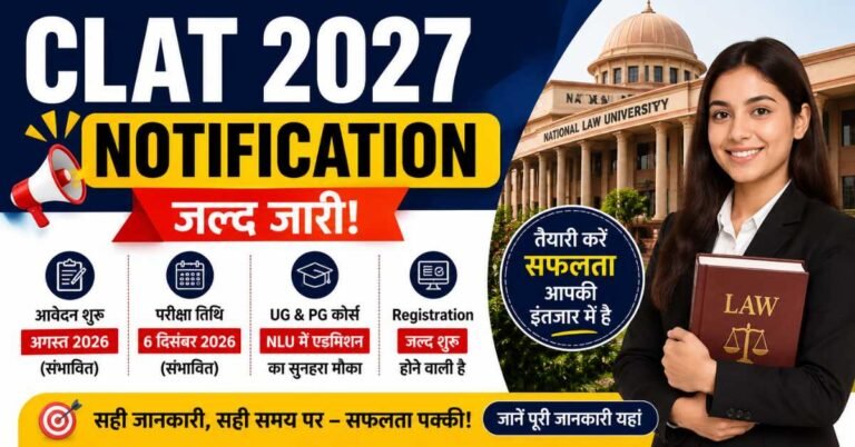 CLAT 2027 Notification