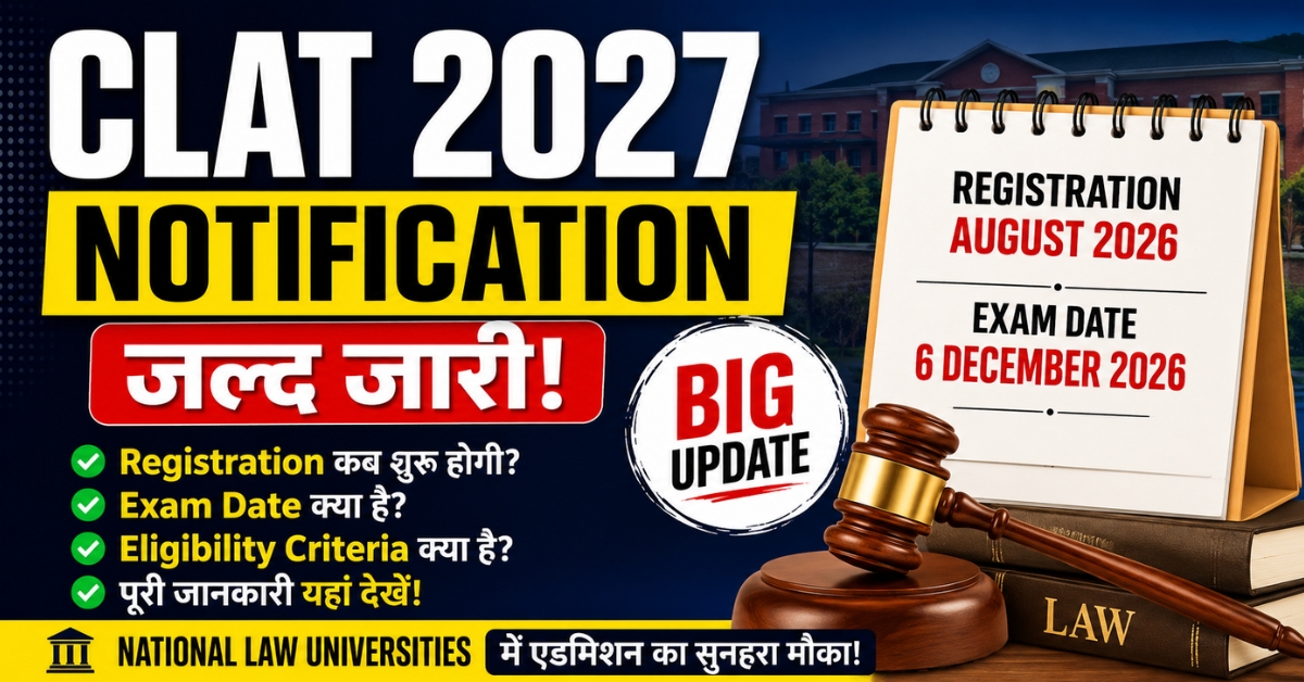 CLAT 2027 Notification