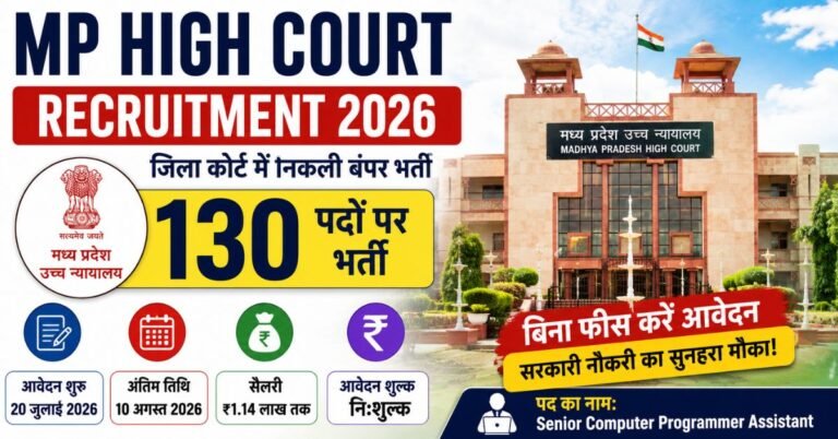 MP High Court Recruitment 2026