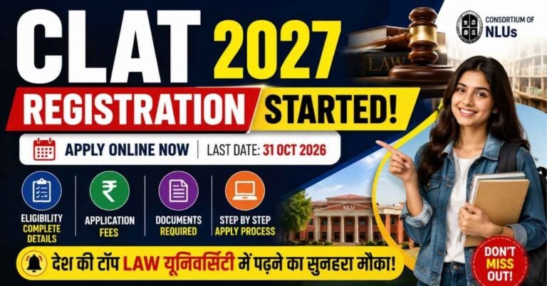 CLAT 2027 Registration