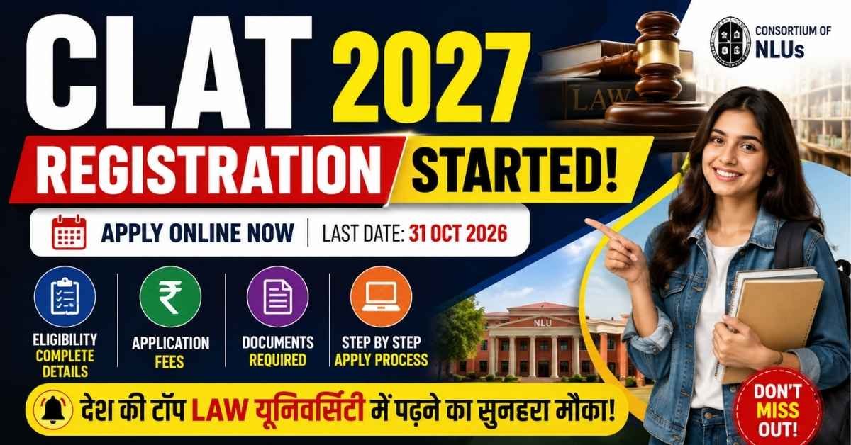 CLAT 2027 Registration