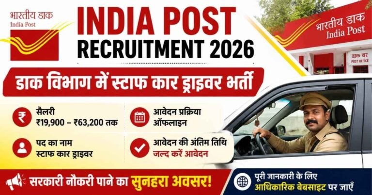 India Post Recruitment 2026