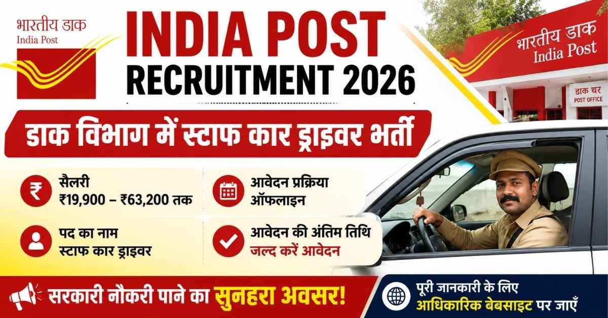 India Post Recruitment 2026